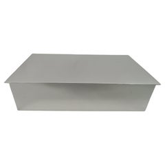 Tiffany Midcentury Modern Sterling Silver Box