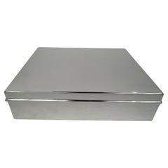 Tiffany Mid-Century Modern Sterling Silver Box