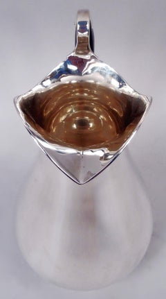 Tiffany Midcentury Modern Sterling Silver Water Pitcher