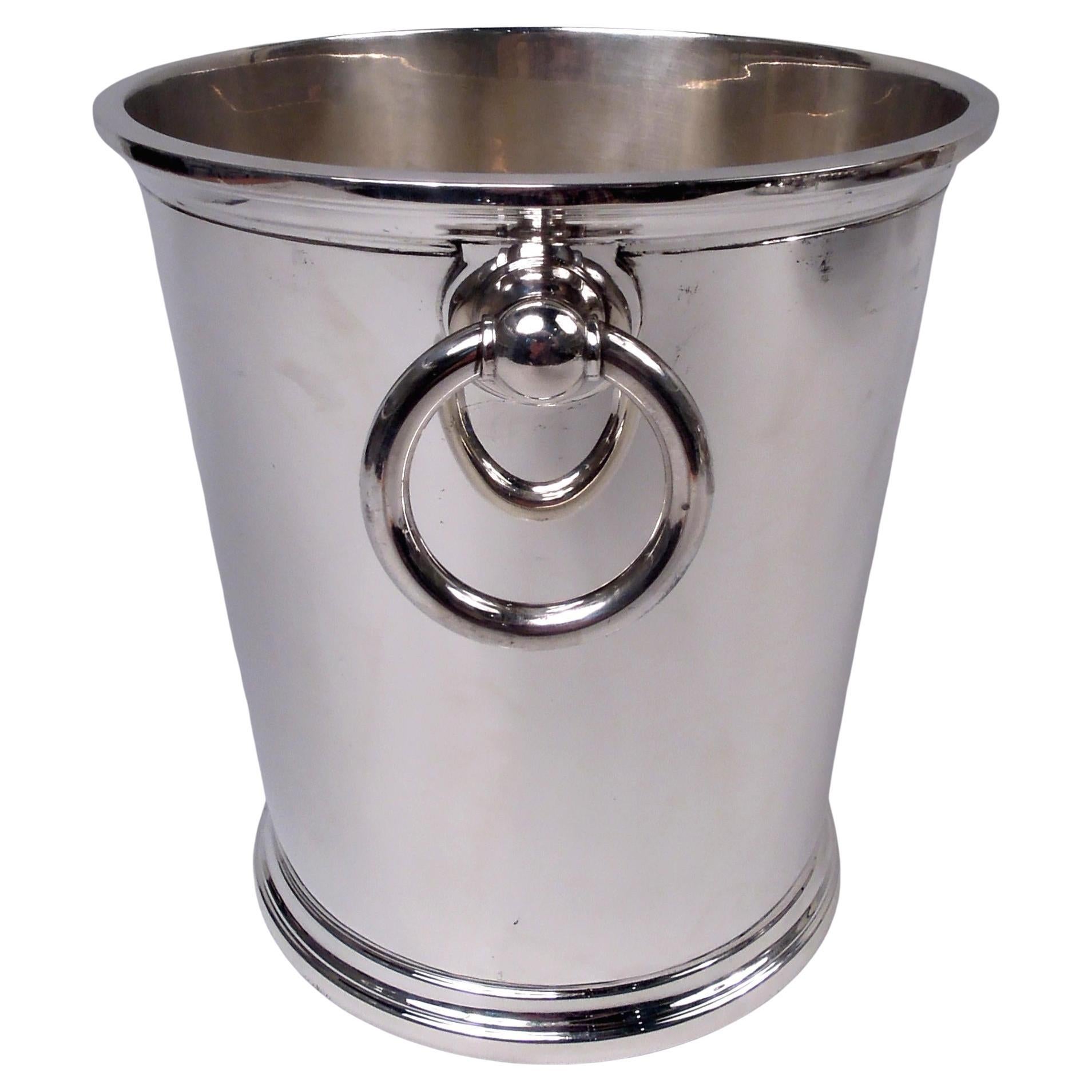 Tiffany Midcentury Modern Sterling Silver Weinkühler im Angebot