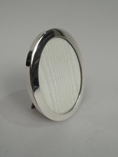 Tiffany Modern Small Oval Sterling Silver Picture Frame