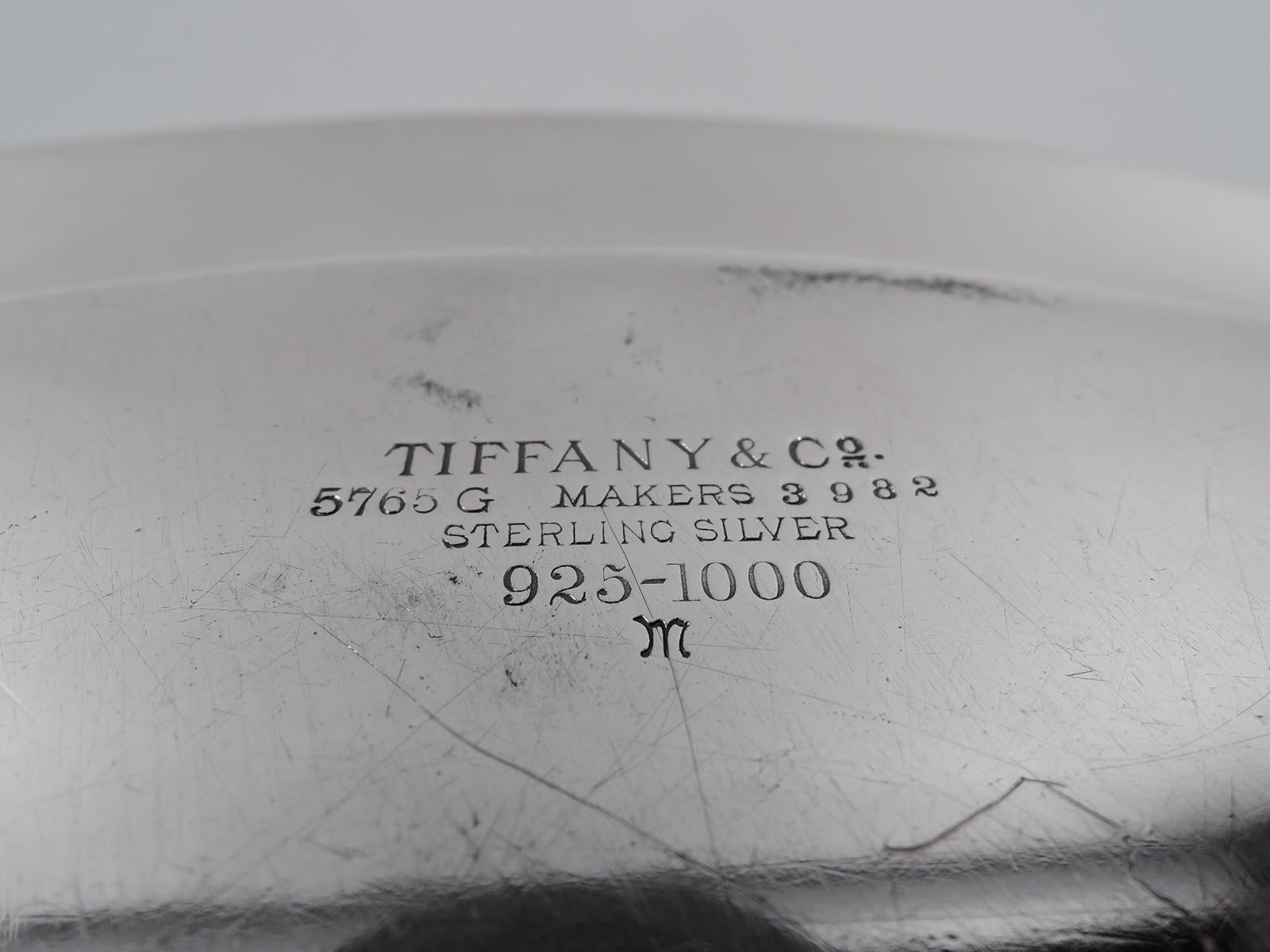 20th Century Tiffany Modern Sterling Silver Serving Tray