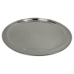 Tiffany Modern Sterling Silver Classic 12-Inch Serving Tray