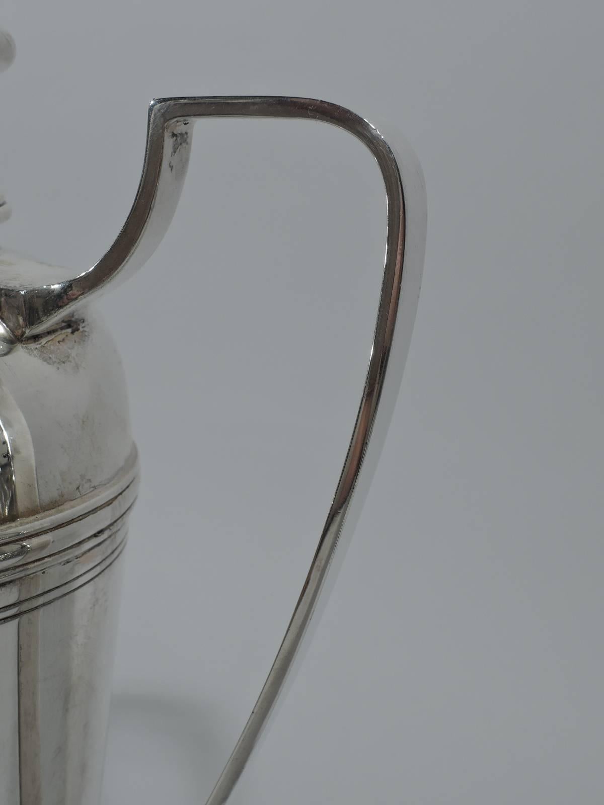 20th Century Tiffany Modern Sterling Silver Cocktail Shaker
