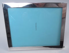 Tiffany Modern Sterling Silver Frame for Portrait or Landscape Picture