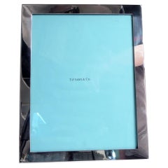 Tiffany Modern Sterling Silver Frame for Portrait or Landscape Picture