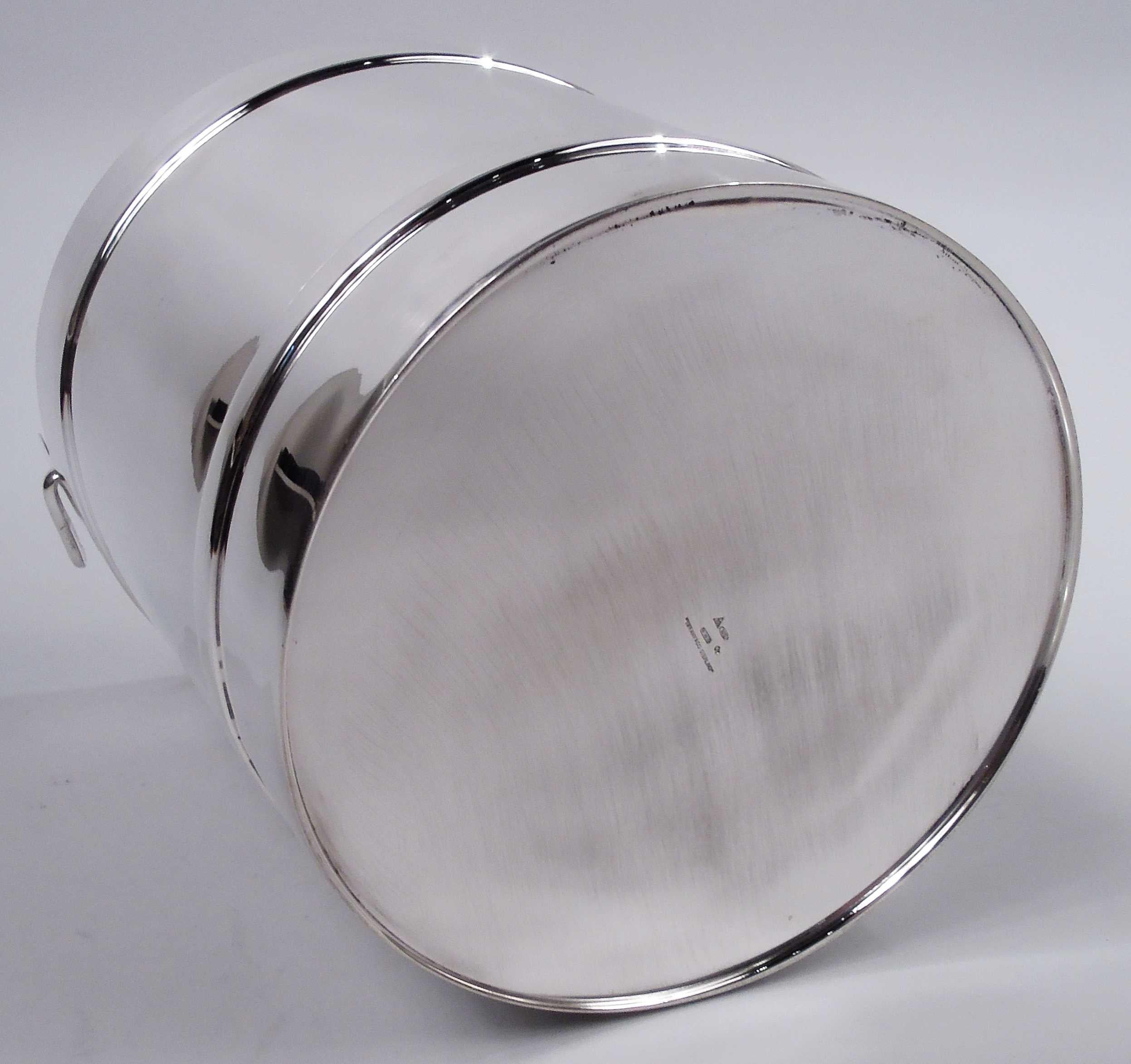 Tiffany Modern Sterling Silver Ice Bucket For Sale 2