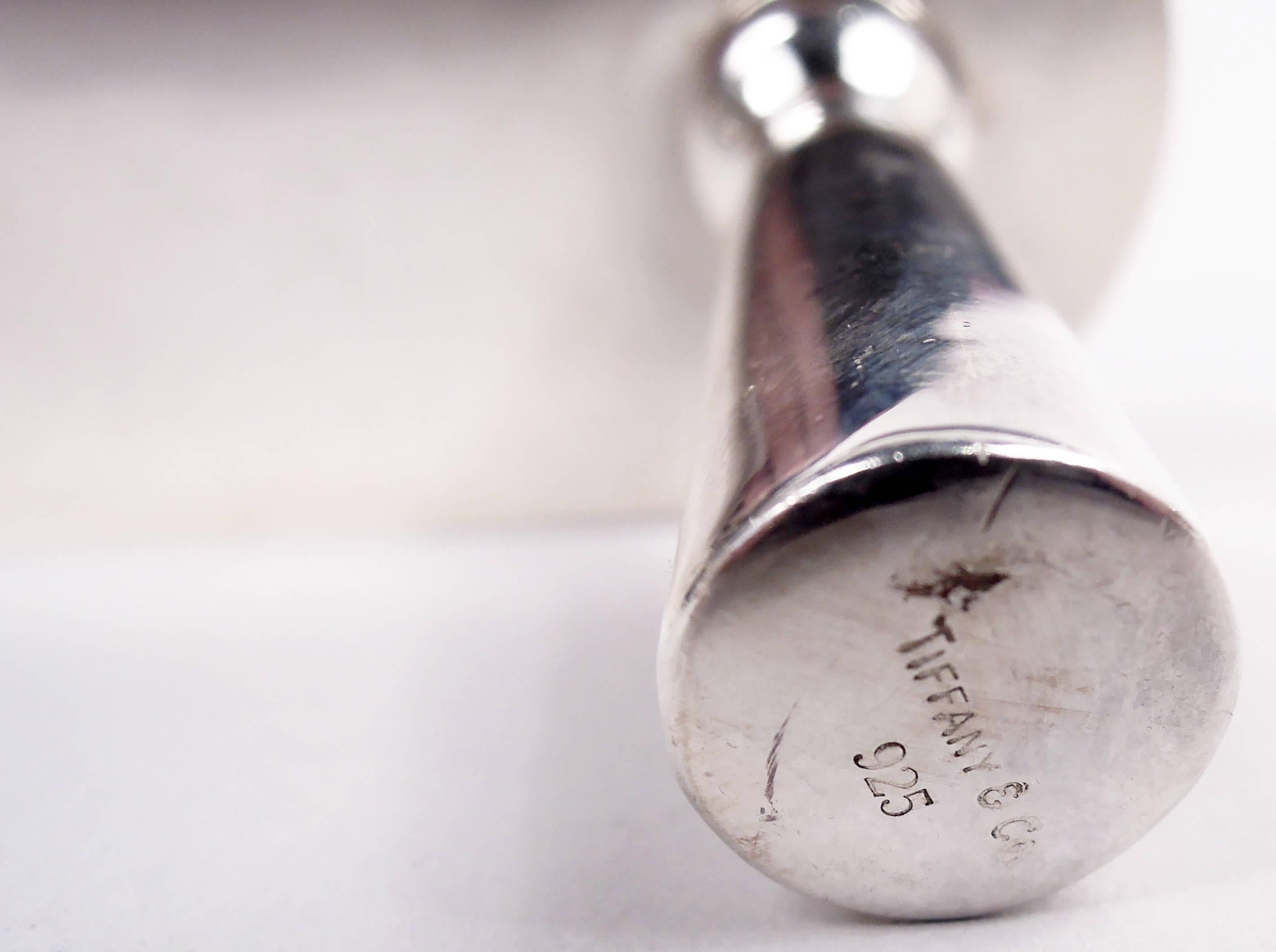 Rumore di festa in argento Tiffany Modern A. Silver In condizioni buone in vendita a New York, NY