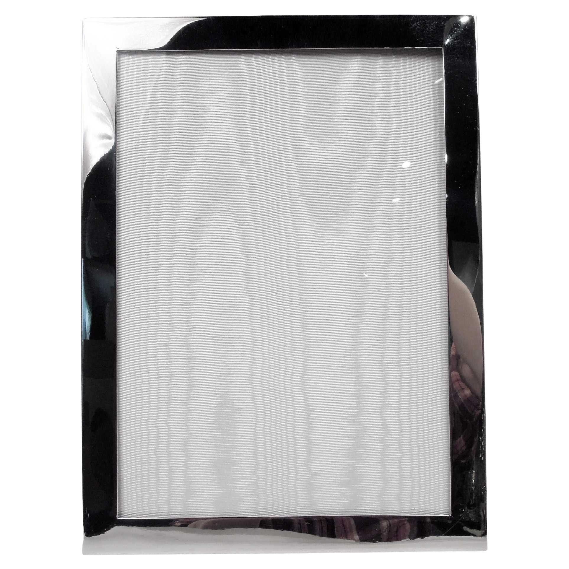 Tiffany Modern Sterling Silver Picture Frame