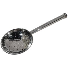 Tiffany Modern Sterling Silver Tea Strainer