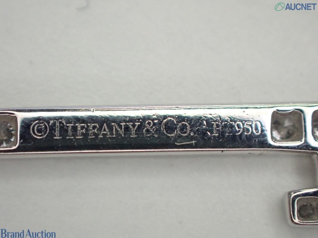 Tiffany Collier Quatra cœur clé de diamants en vente 9