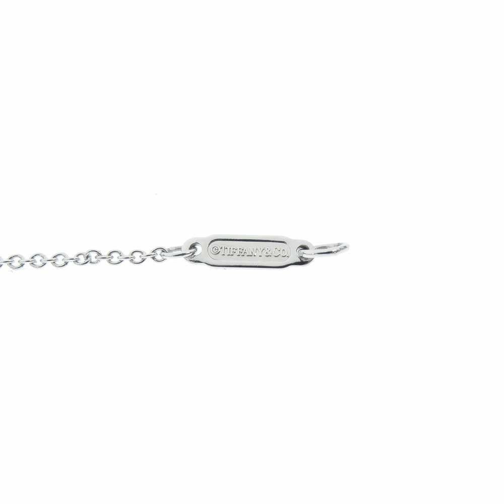 Tiffany Halskette Quatra Herz Schlüsselanhänger Diamant-Halskette im Zustand „Gut“ im Angebot in Oyster Bay, NY
