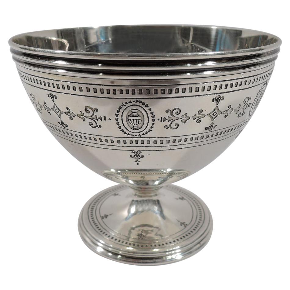 Tiffany Neoclassical Sterling Silver Sugar Bowl