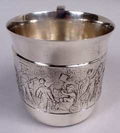 Tiffany Old Fashioned Sterling Silver Children’s Parade Baby Cup