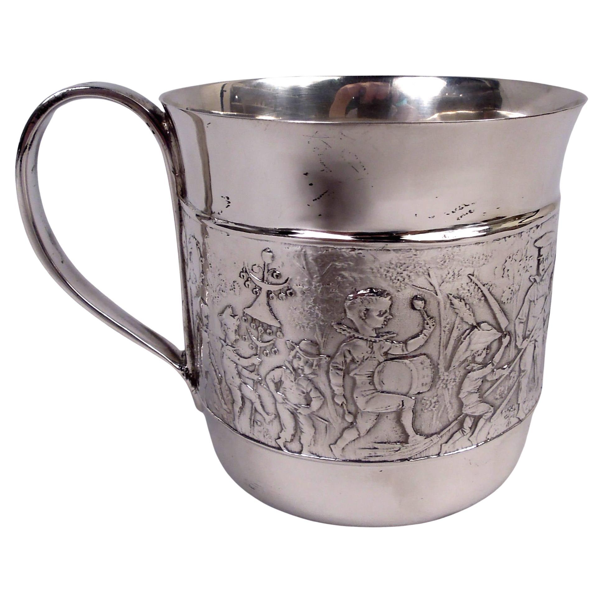 Tiffany Old Fashioned Sterling Silver Children’s Parade Baby Cup