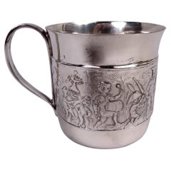Tiffany Old Fashioned Sterling Silver Children’s Parade Baby Cup