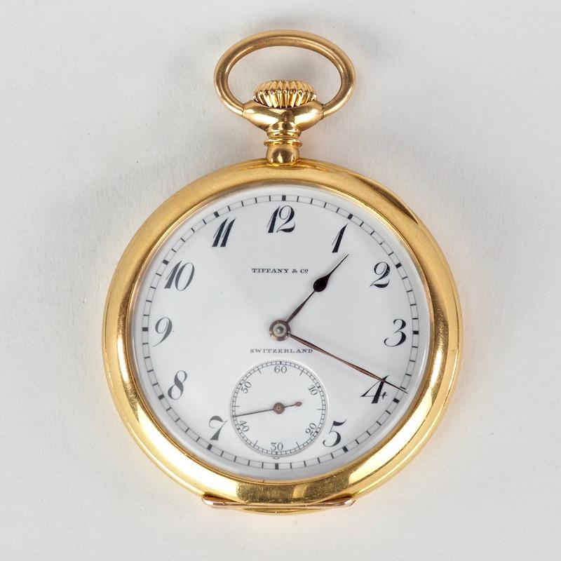 Tiffany & Co. Open Faced Pocket Watch by Agassiz & Co. 2