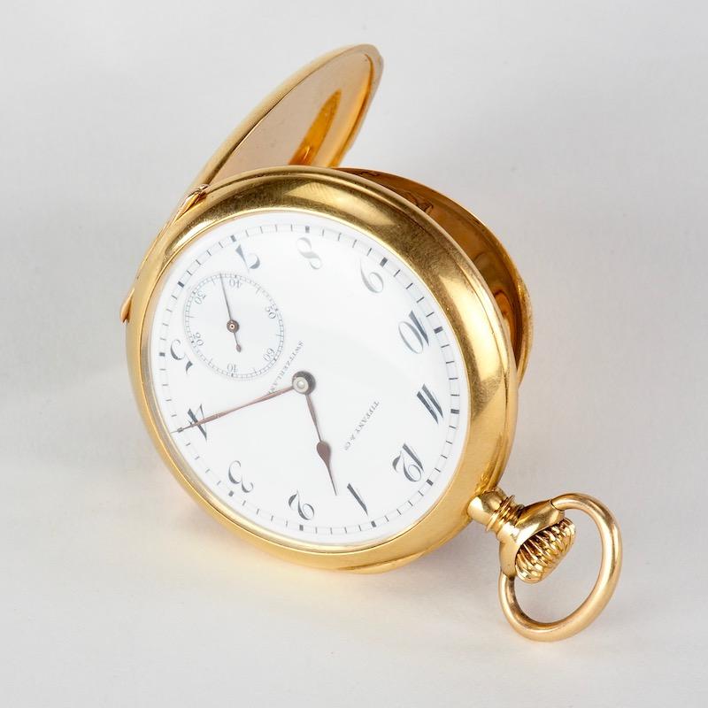 Tiffany & Co. Open Faced Pocket Watch by Agassiz & Co. 1