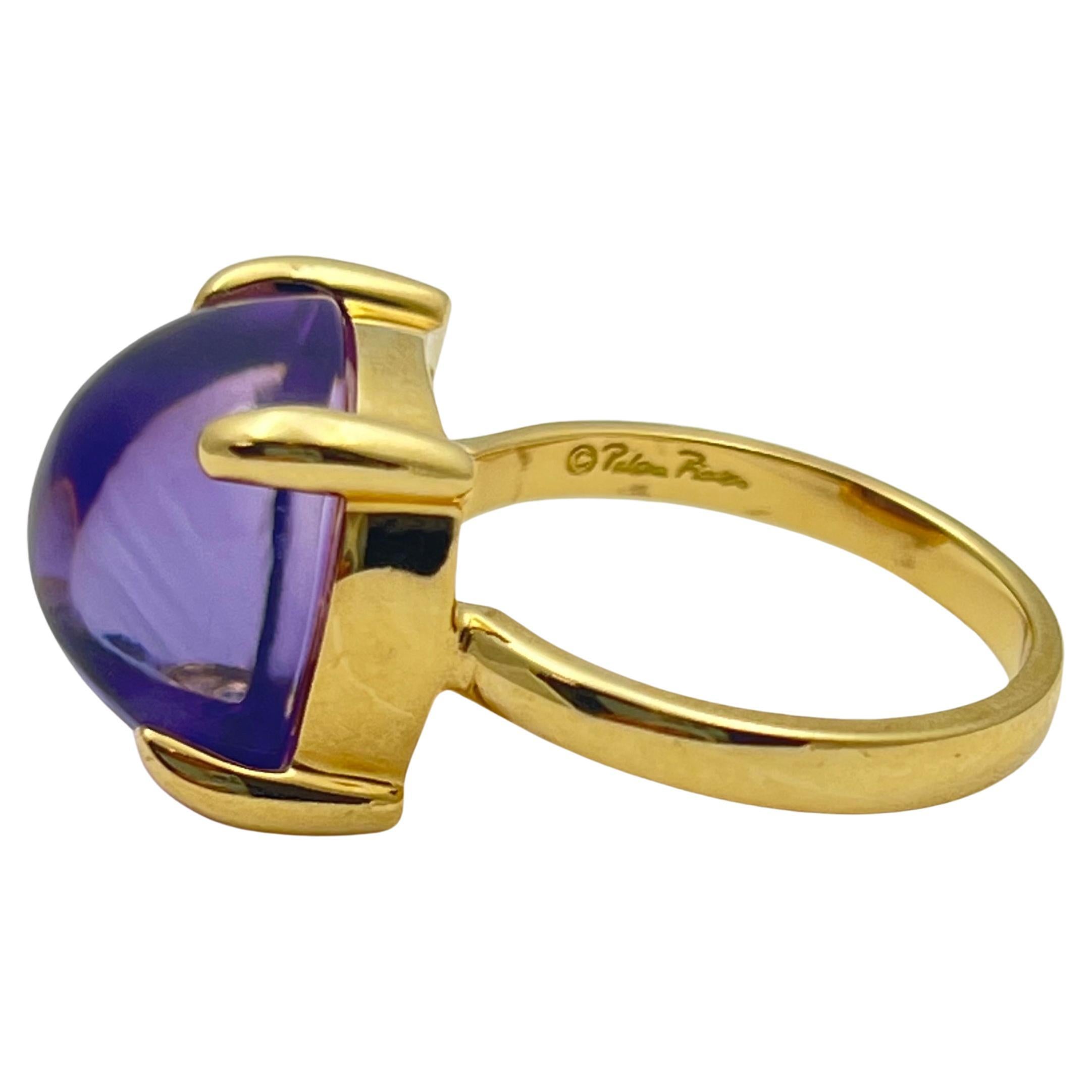 tiffany paloma picasso amethyst ring