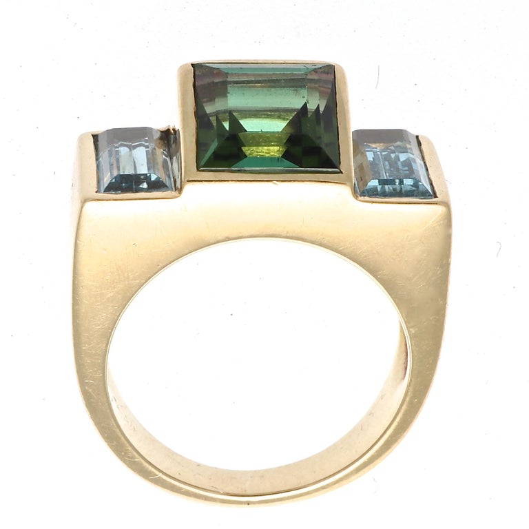 Tiffany and Co. Paloma Picasso Gemstone Gold Ring at 1stDibs | paloma ...