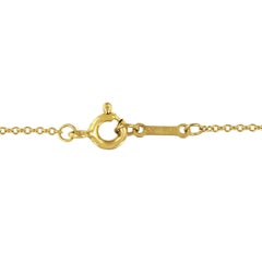 Tiffany & Co. Paloma Picasso Gold Amethyst Drop Pendant Necklace
