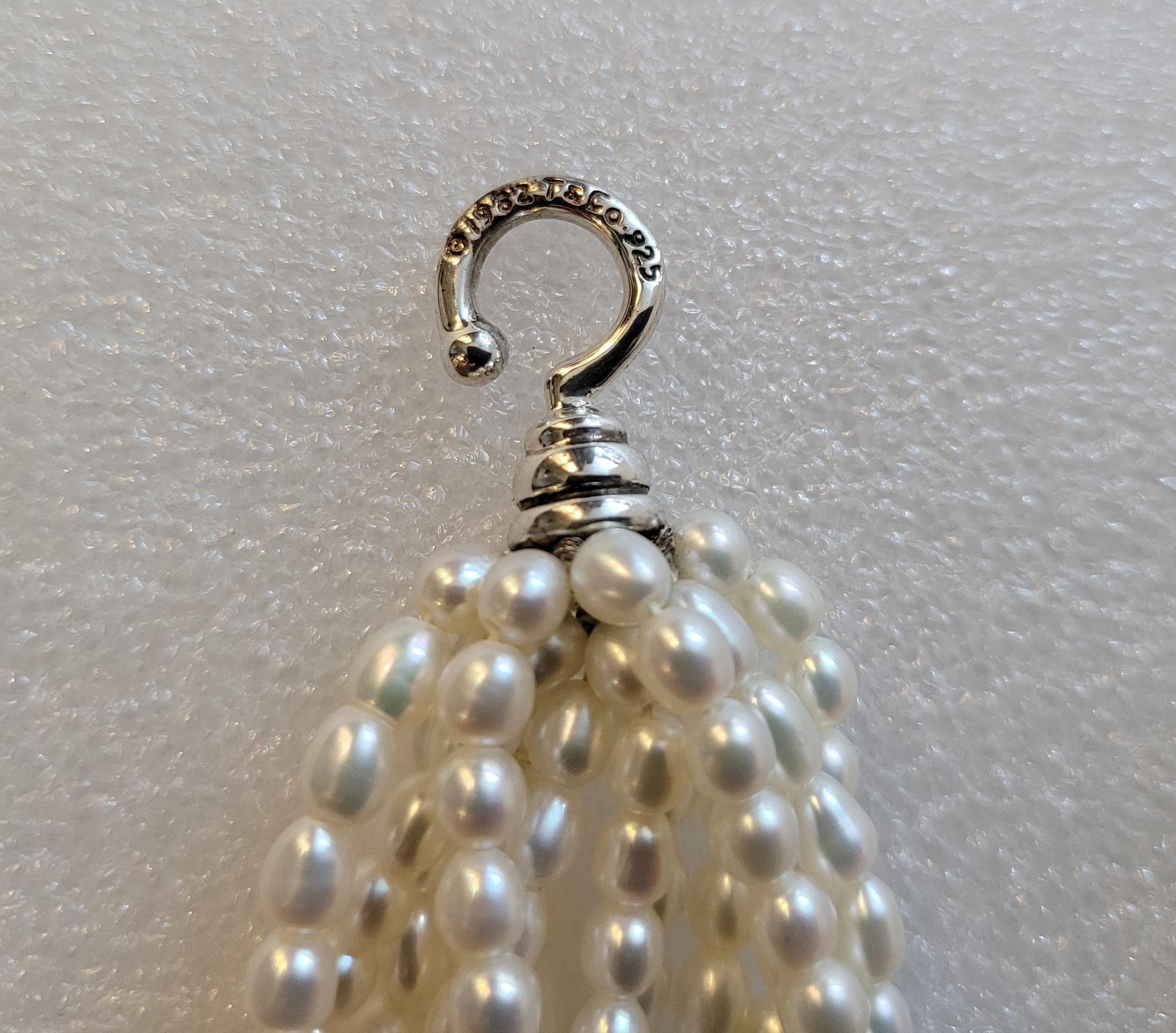 Women's Tiffany Paloma Picasso Multi Strand Pearls For Sale