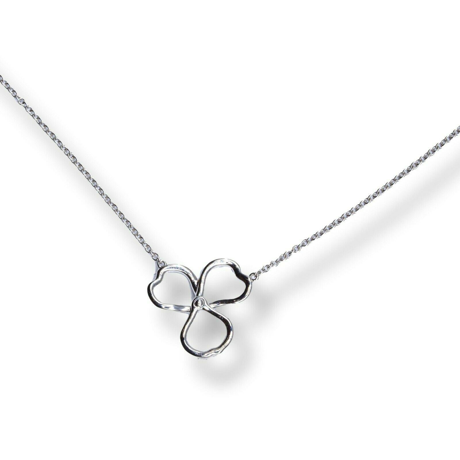 tiffany flower necklace