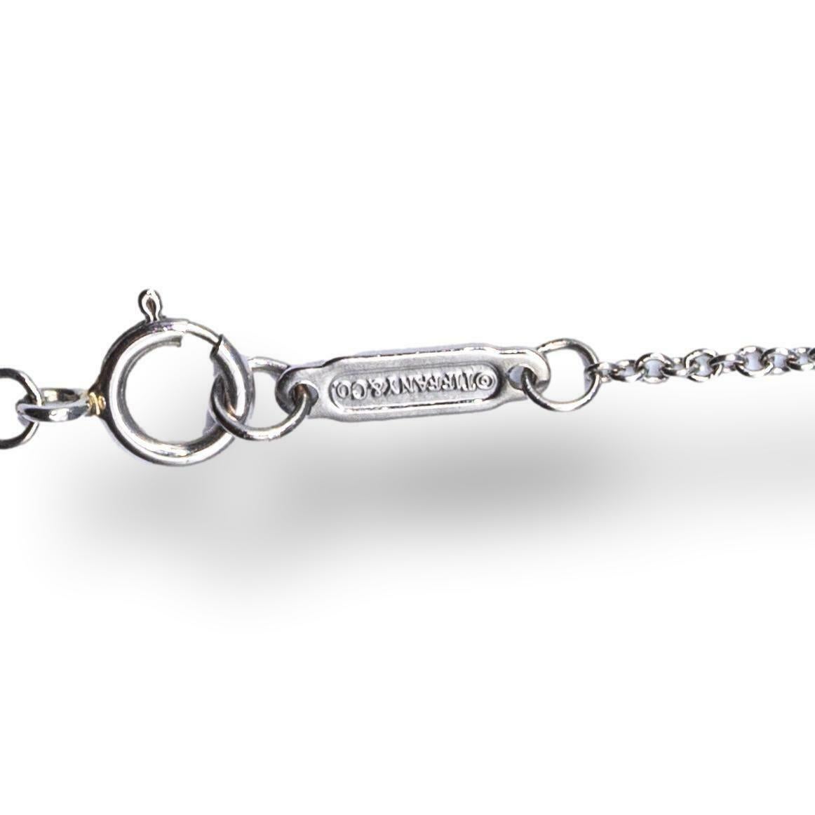 tiffany & co flower necklace