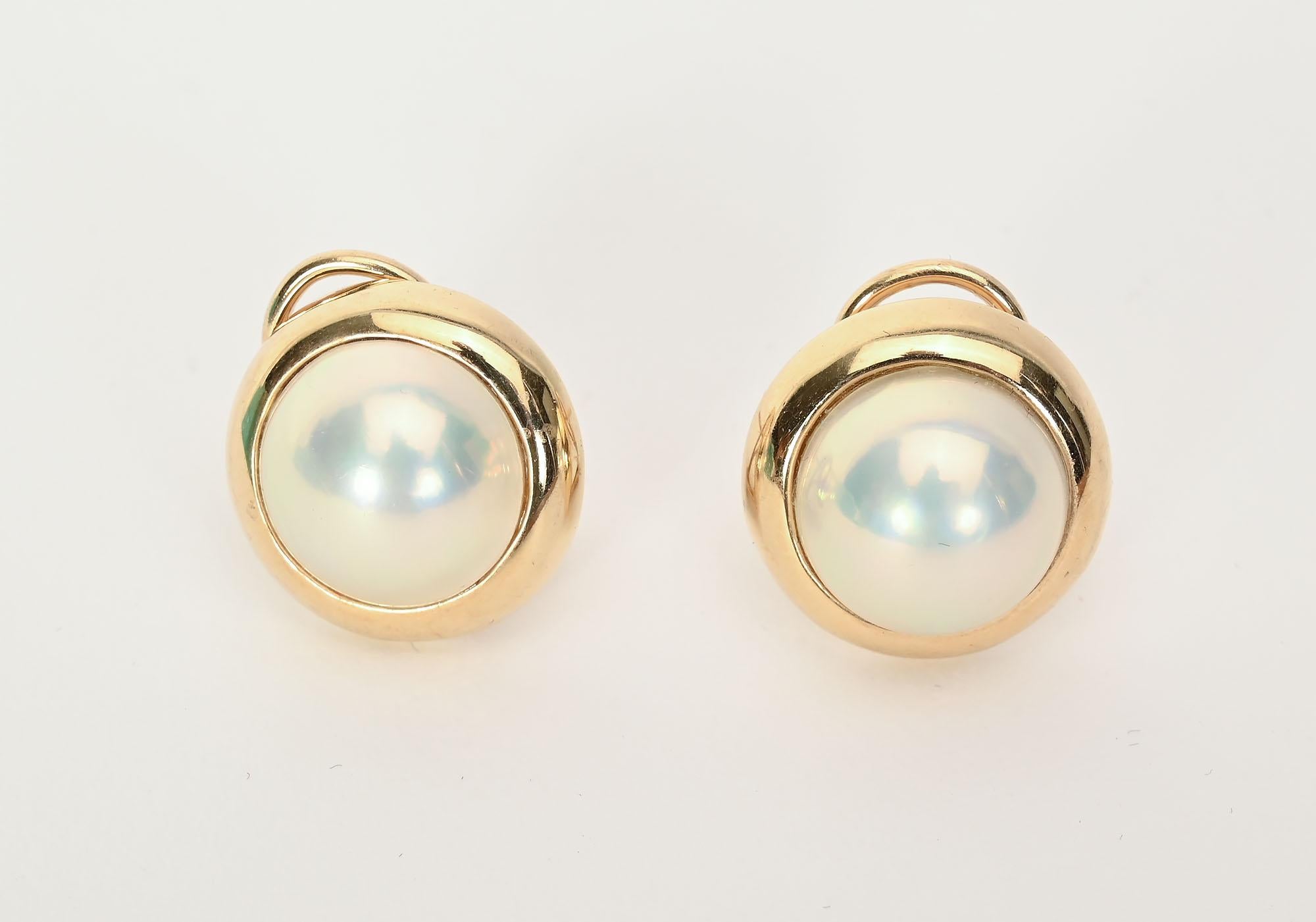 Tiffany-Perlen-Ohrringe (Zeitgenössisch) im Angebot