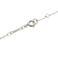 Tiffany Peretti Platinum Diamonds by the Yard necklace