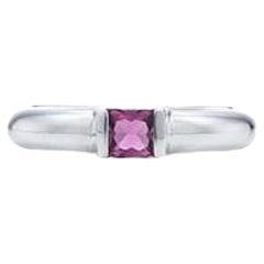 Tiffany Pink Tourmaline Ring Sterling Silver