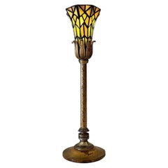 Tiffany Pond Lily Table Lamp by Tiffany Studios, Circa 1920