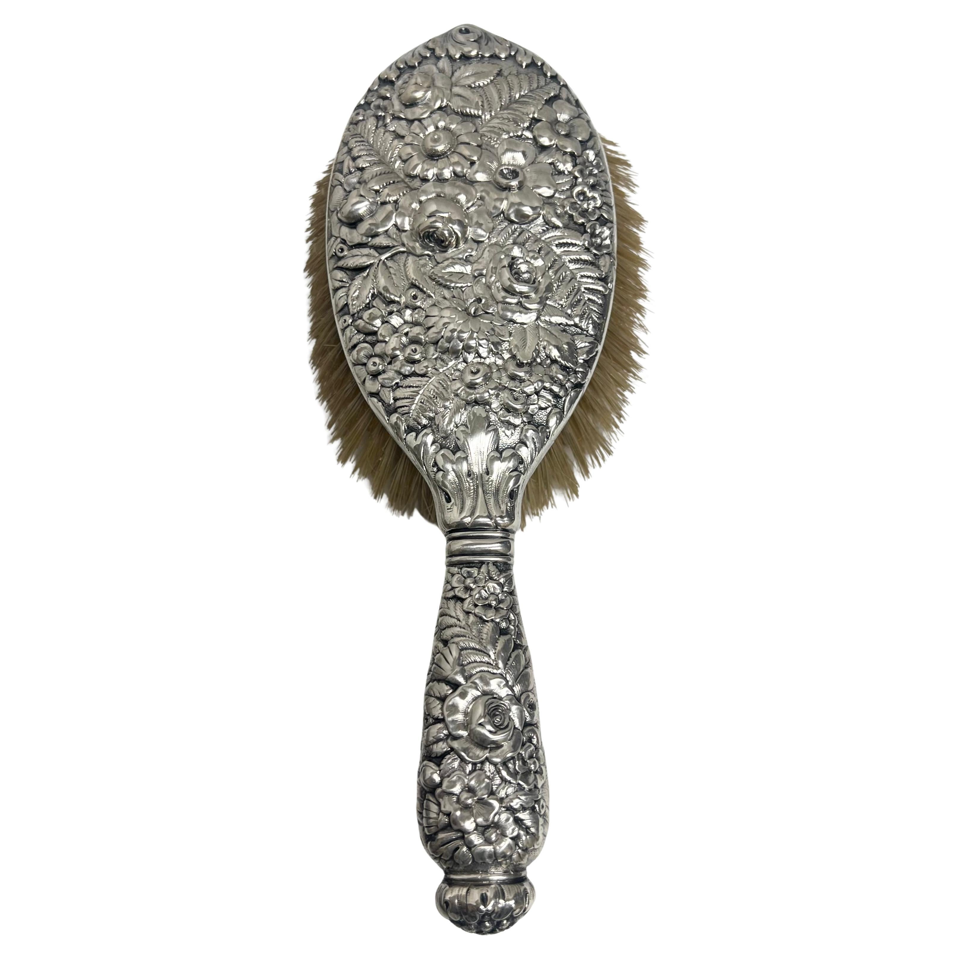 Tiffany Repoussé Sterling Silver 11-Piece Vanity Dresser Set 3