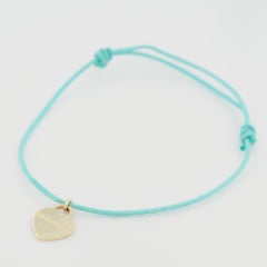 Tiffany Return To Tiffany Heart Tag Bracelet Blue Cord