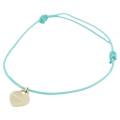 Tiffany Return To Tiffany Heart Tag Bracelet Blue Cord