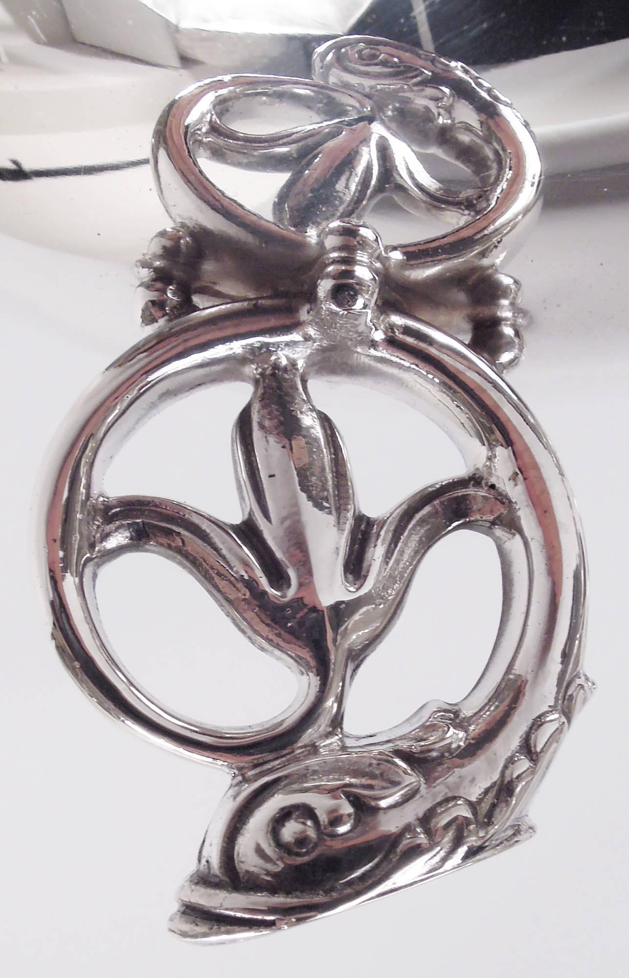 Ciotola in argento sterling stile The Modern Scandinavian Tiffany In condizioni buone in vendita a New York, NY