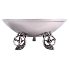 Bol en argent sterling de style scandinave moderne Tiffany