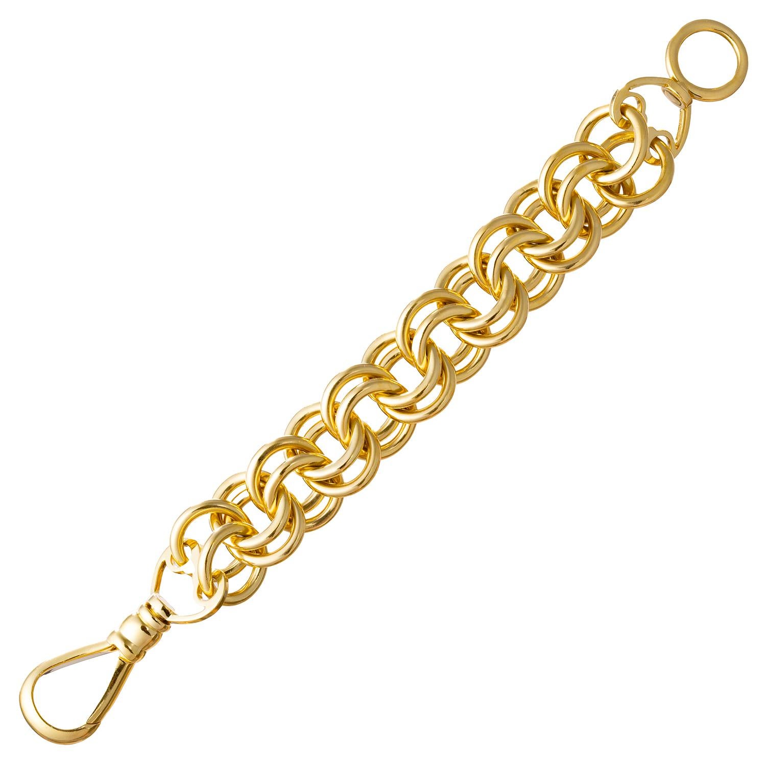 Diseñada por Jean Schlumberger para Tiffany & Co., la pulsera de cadena 