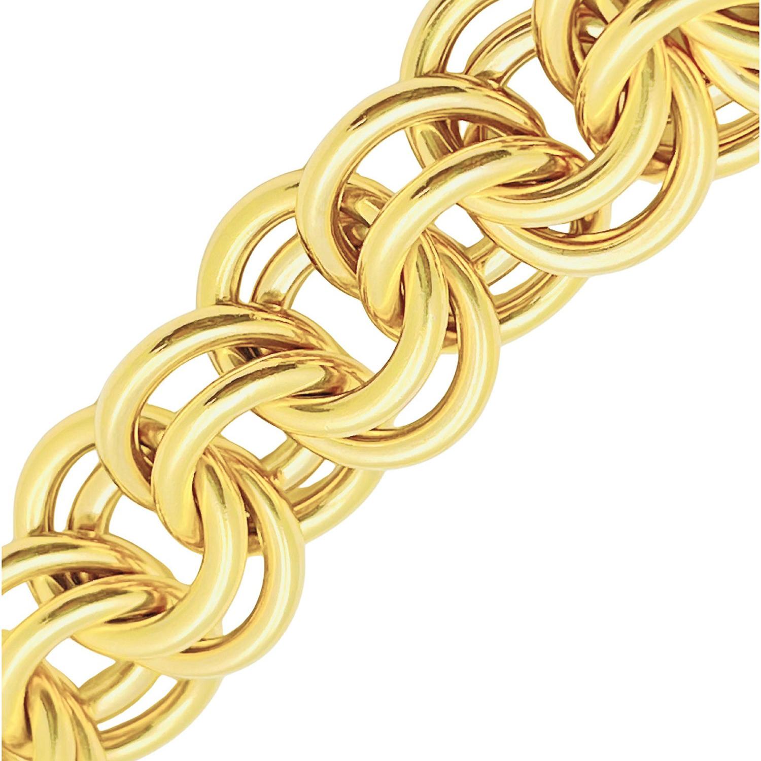 Pulsera giratoria Toro Tiffany Schlumberger de oro amarillo de 18 quilates en Excelente estado para la venta en Palm Beach, FL