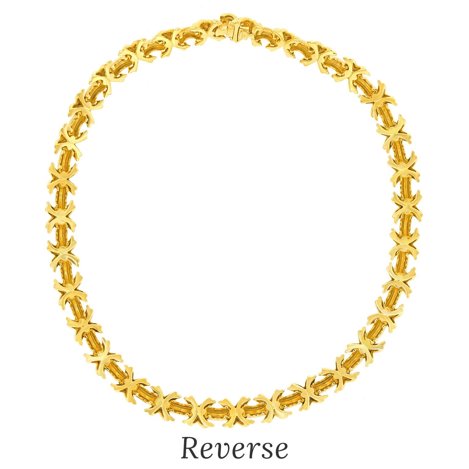 Collier Tiffany Signature X en vente 3