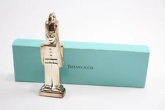 Tiffany silver xmas decoration toy soldier nutcracker suite rare