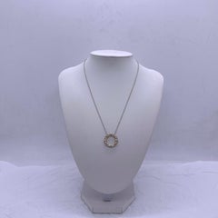 Tiffany & Co. 18K Gold & Platinum Diamond Pendant Necklace, Unisex