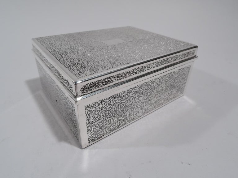 Tiffany Small and Modern Sterling Silver Box at 1stDibs