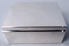 Tiffany Small and Modern Sterling Silver Box