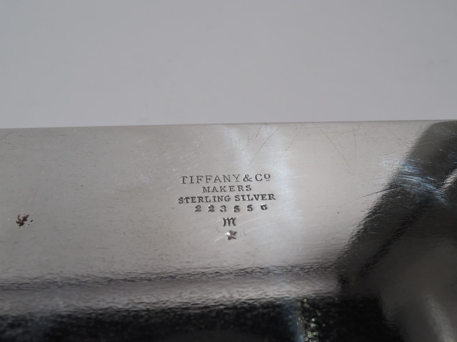 Tiffany Small and Modern Sterling Silver Box In Excellent Condition In New York, NY