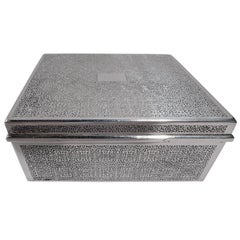 Tiffany Small and Modern Sterling Silver Box