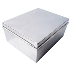 Tiffany Small and Modern Sterling Silver Box