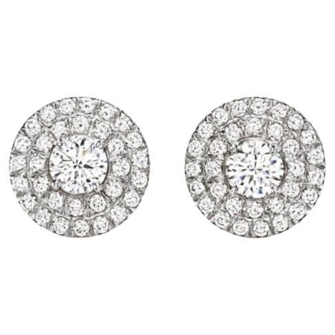 TIFFANY and COMPANY Diamond Stud Earrings at 1stDibs | tiffany diamond ...