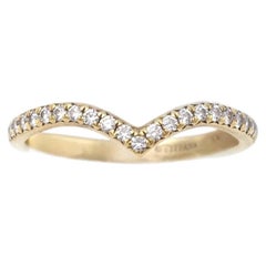 Tiffany Soleste wedding ring in 18 karats gold
