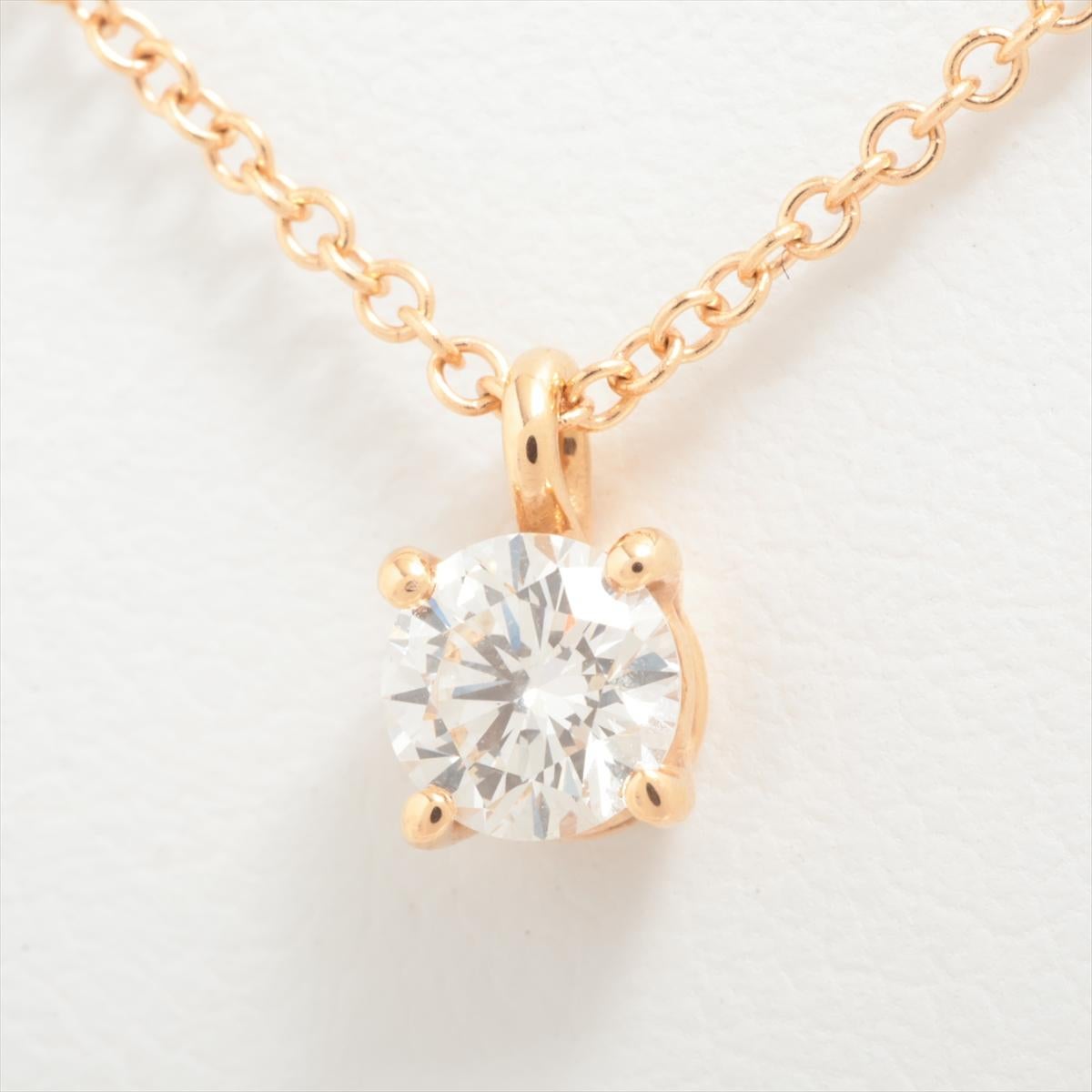  Tiffany Solitaire Diamond Necklace  1